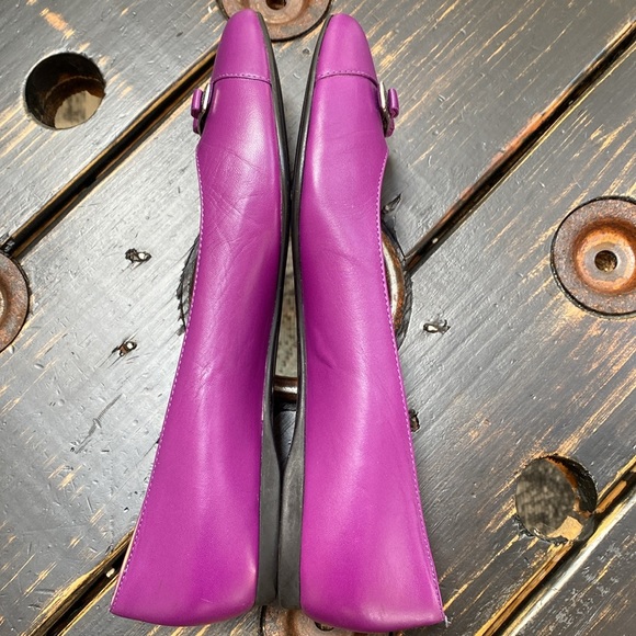 Ferragamo Purple Flats - Picture 4 of 11